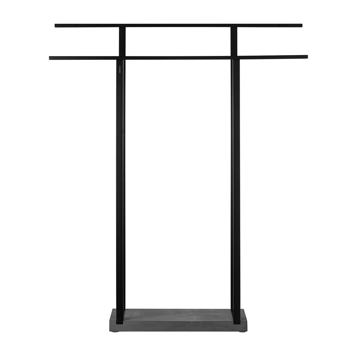 blomus Menoto handduksställ 75x90 cm | Skandinavisk Design | Handdukshållare | Svart