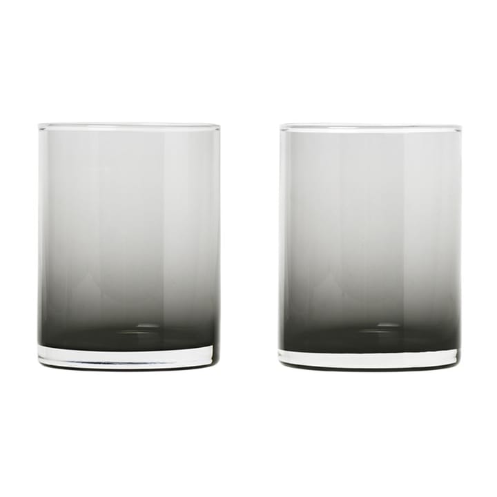 Mera tumblerglas 22 cl 2-pack - Smoke - blomus