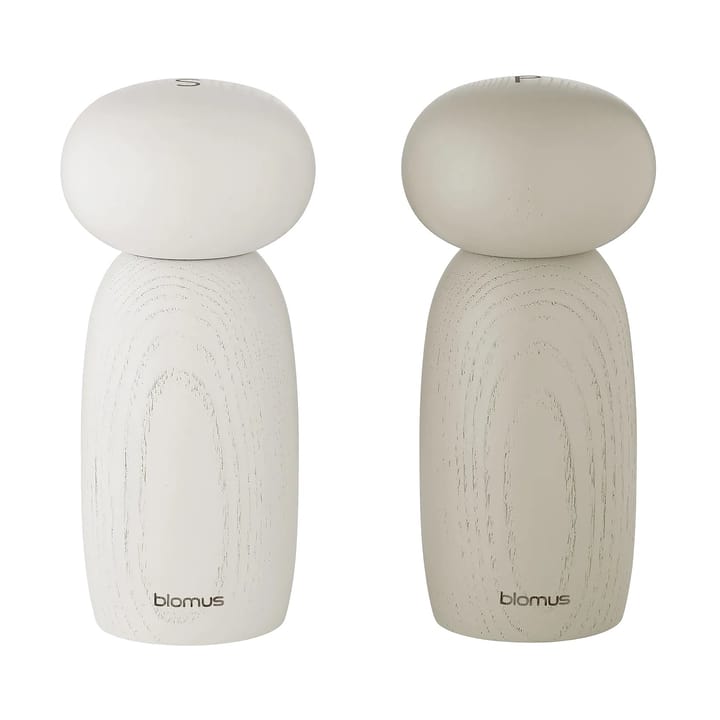 Moli Salt- och pepparkvarsset 13 cm - Moonbeam - Blomus