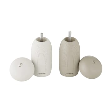 Moli Salt- och pepparkvarsset 13 cm - Moonbeam - blomus