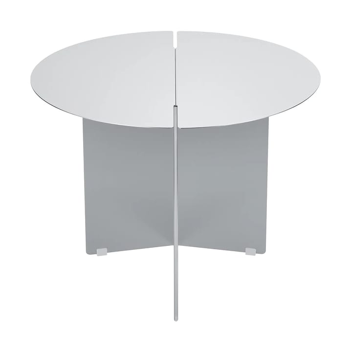 ORU sidobord M Ø50 cm, Matt rostfritt stål blomus