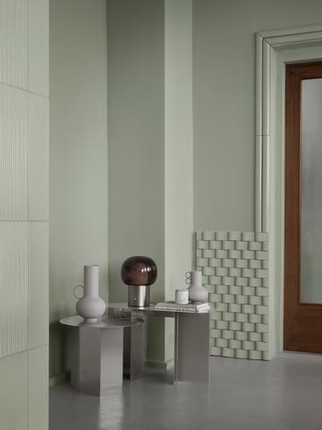 ORU sidobord M Ø50 cm - Matt rostfritt stål - blomus