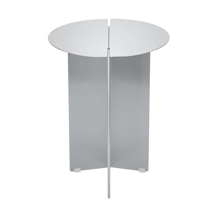 ORU sidobord S Ø35 cm, Matt rostfritt stål blomus