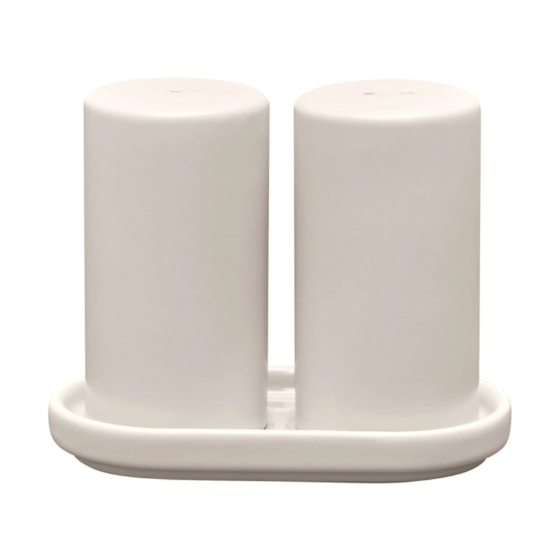 Pilar salt- & pepparkar 2 delar, Moonbeam, Ø4,5x11,5 cm blomus