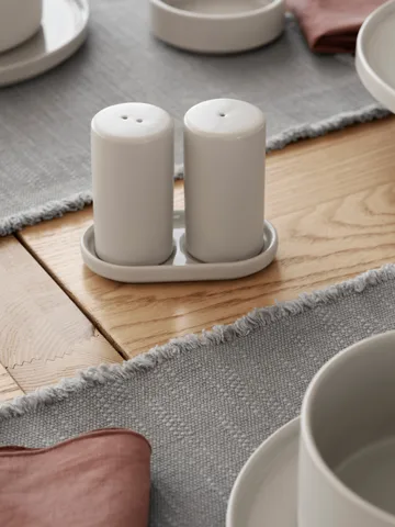 Pilar salt- & pepparkar 2 delar - Moonbeam, Ø4,5x11,5 cm - blomus