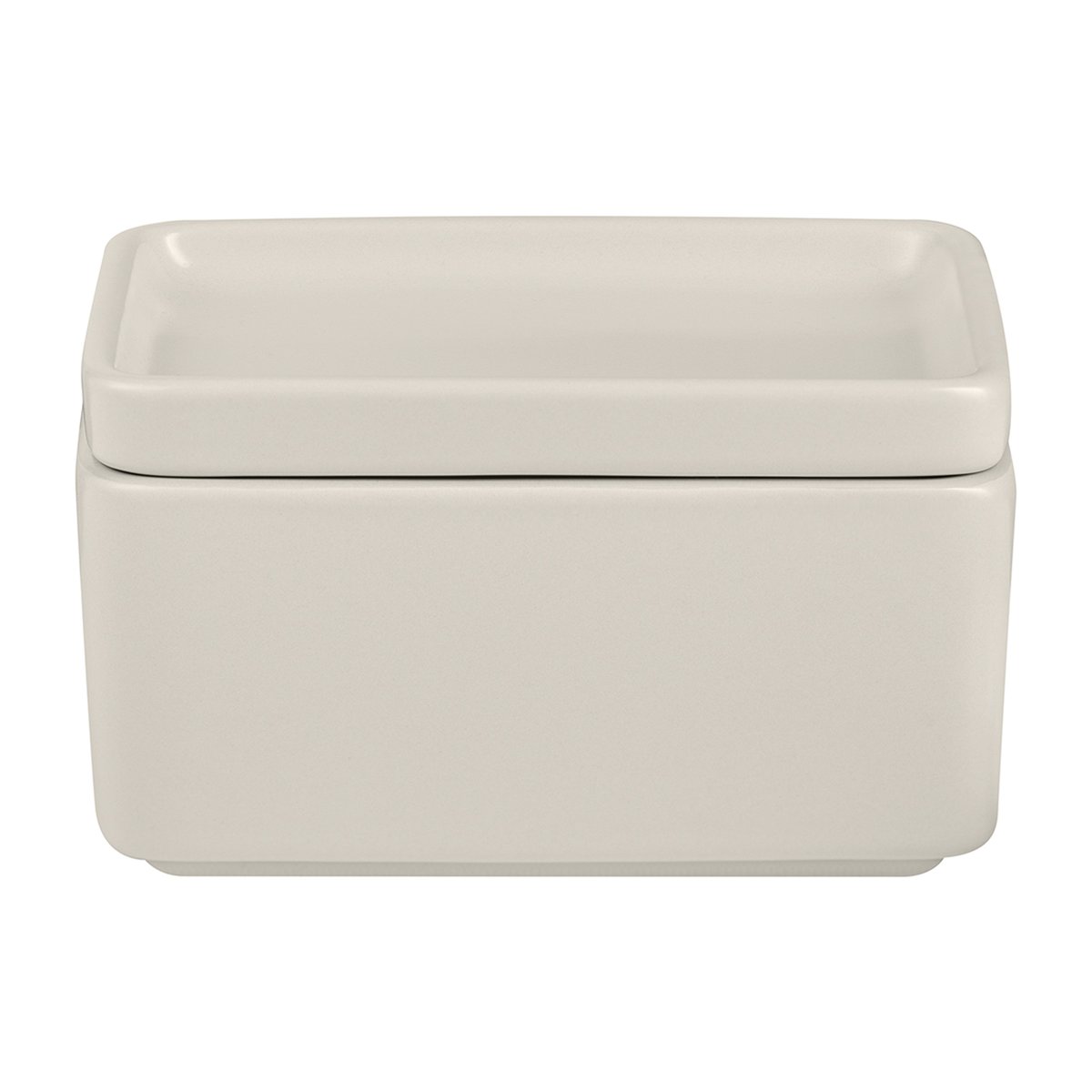 blomus Pilar smörask-förvaringsask 250 ml Moonbeam | Skandinavisk Design | Serveringsfat & Uppläggningsfat | Beige