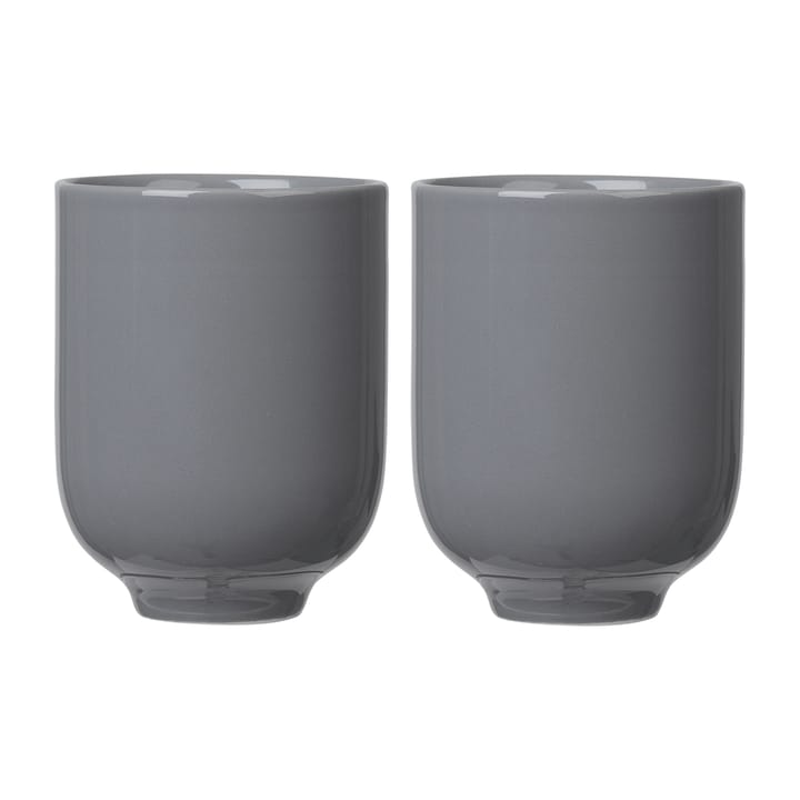 Ro mugg 25 cl 2-pack, Sharkskin blomus