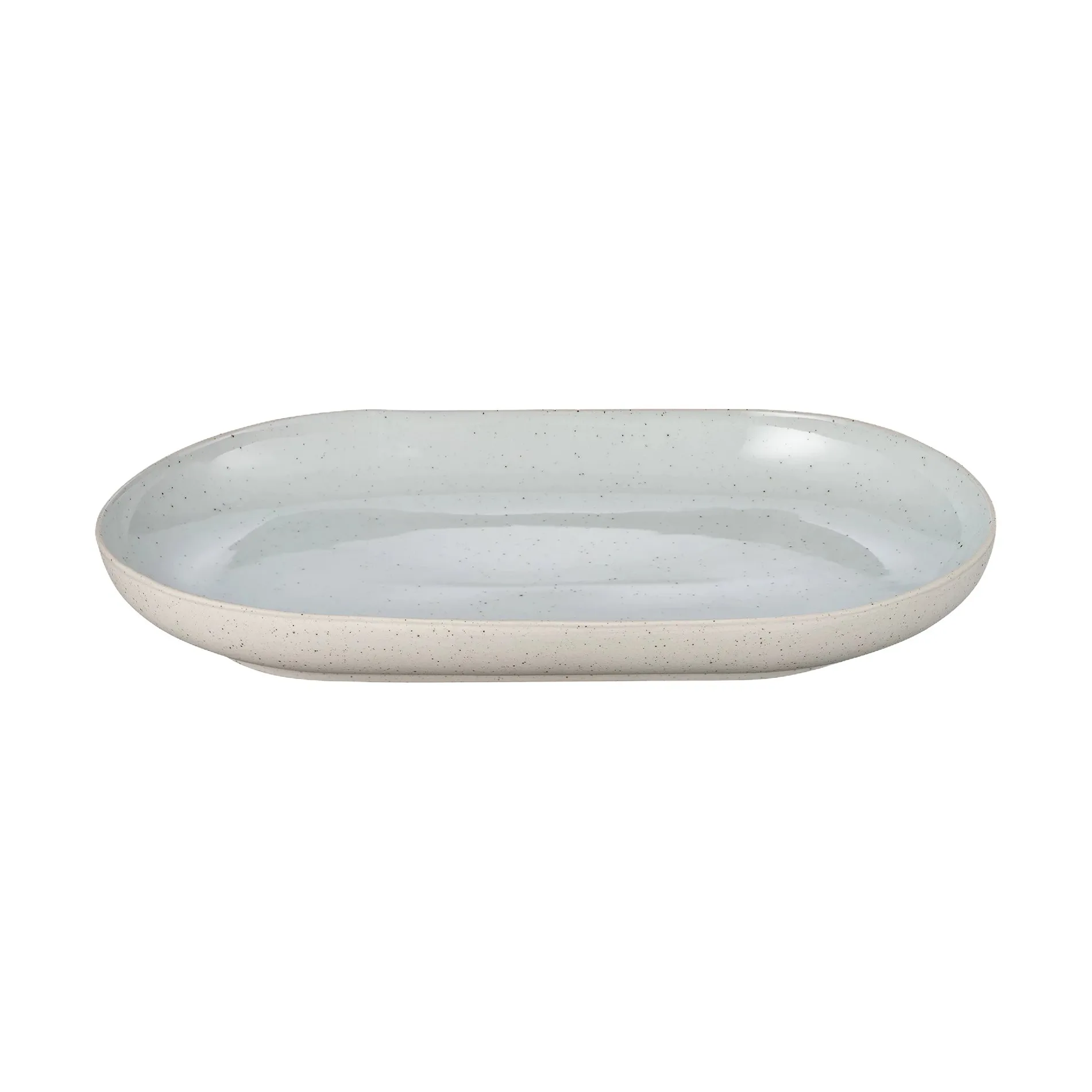 Sablo serveringstallrik djup S 17x29 cm, Cloud blomus