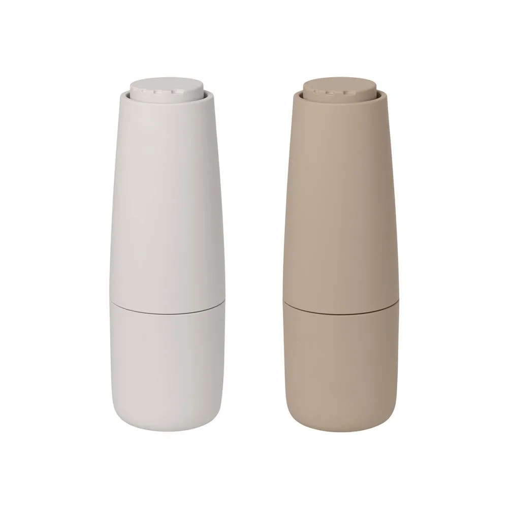 Salpi salt- och pepparkvarn plast, Nomad-moonbeam (beige-grå) blomus