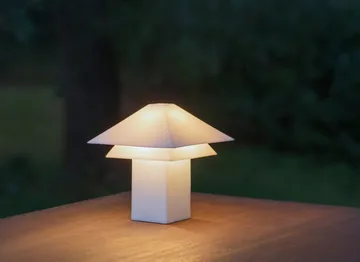 Sanaka bordslampa portabel - White - blomus