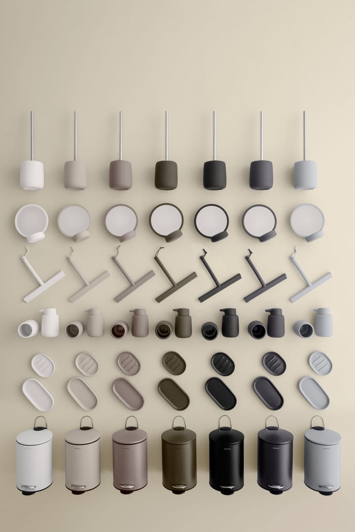 Sono Vanity bordsspegel Ø17 cm, Svart blomus