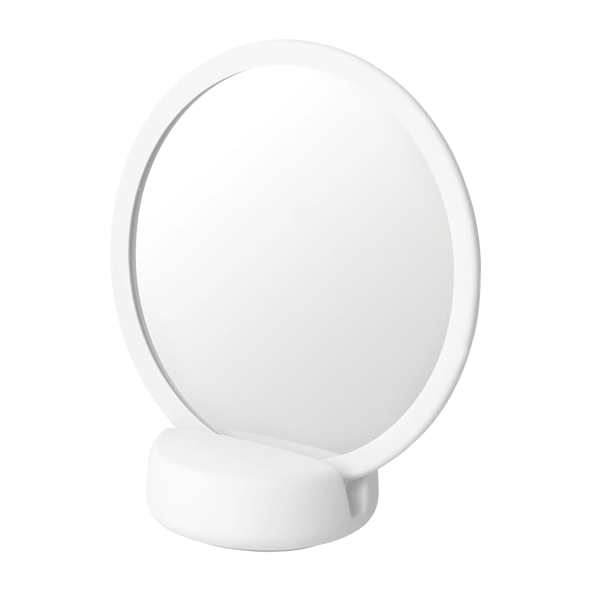 Sono Vanity bordsspegel Ø17 cm, Vit blomus