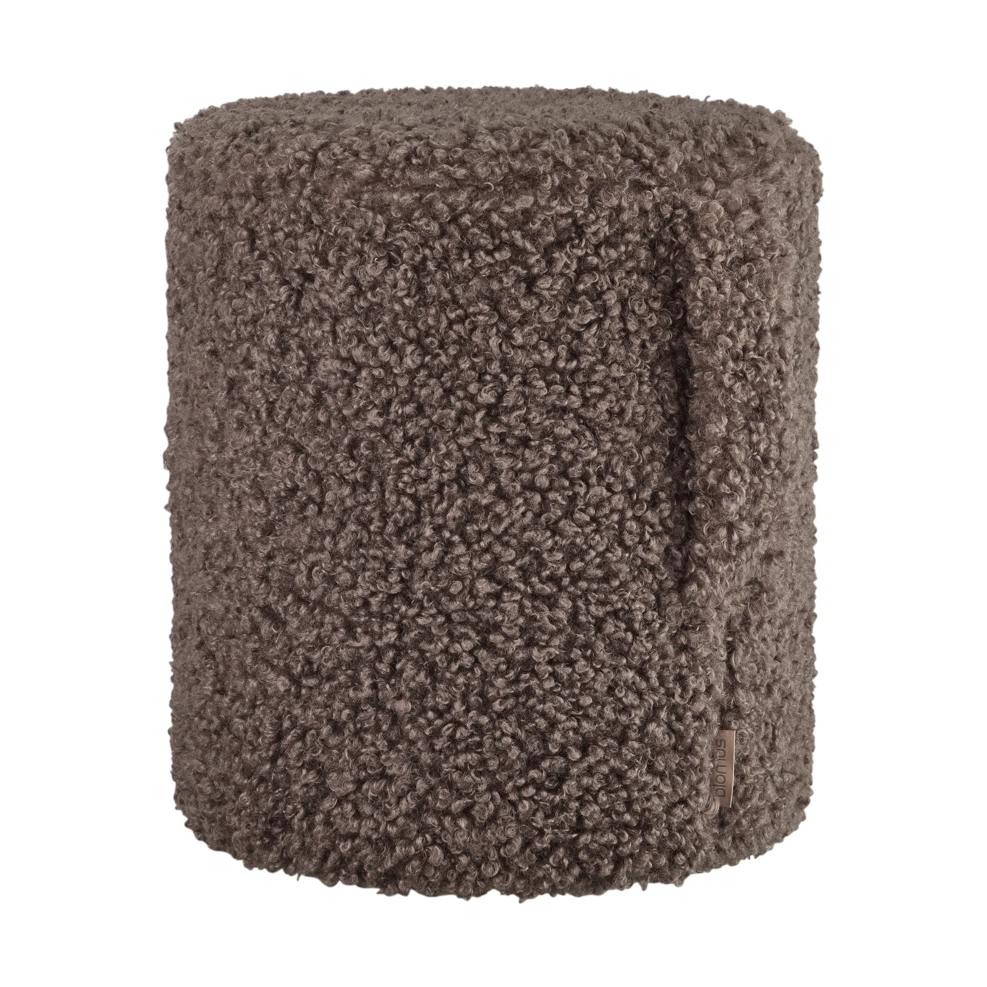 Teddy sittpuff, Espresso, Ø35x40 cm blomus