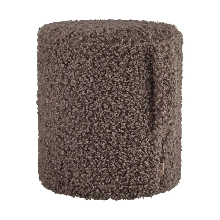 Teddy sittpuff - Espresso, Ø35x40 cm - Blomus