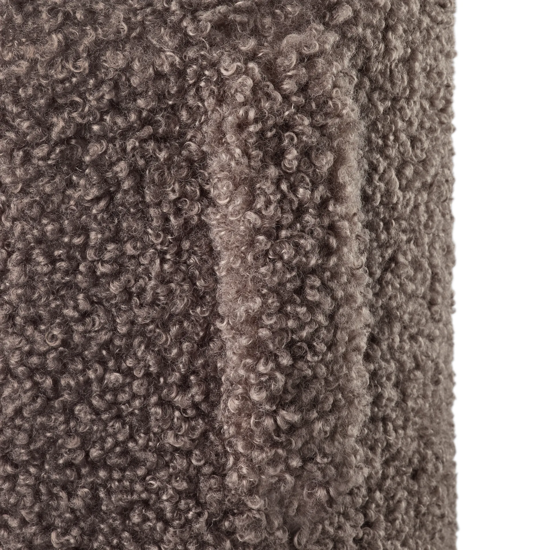 Teddy sittpuff, Espresso, Ø35x40 cm blomus