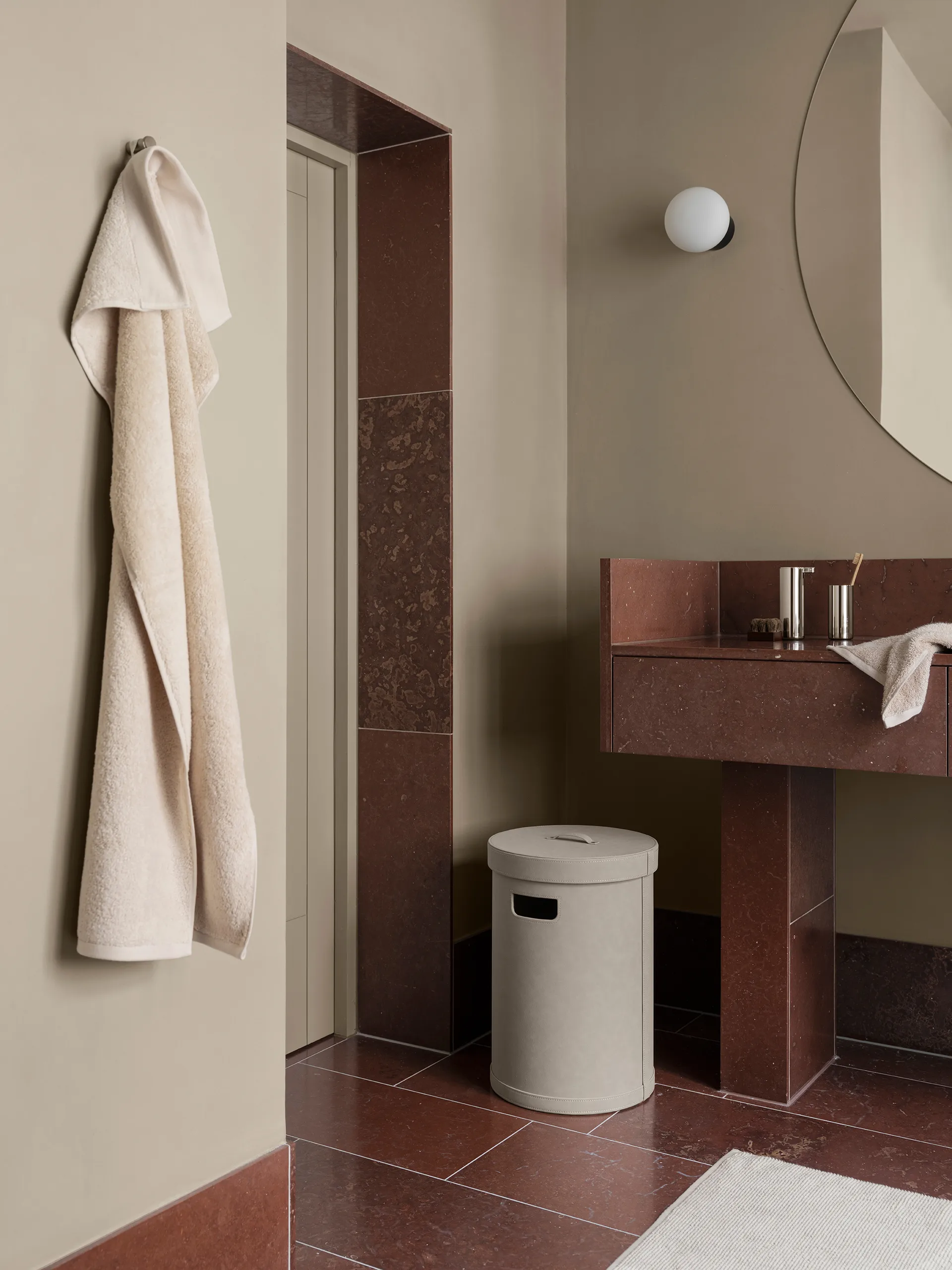 Tuyo badrumsmatta, Moonbeam, 60x60 cm blomus