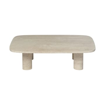 Volos soffbord L 100x70 cm - Travertine - blomus