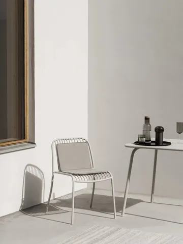 YUA WIRE chair stol - Silk grey (grå) - blomus