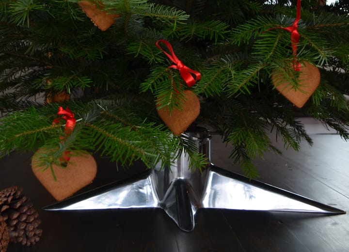 Julgransfot, Polerad aluminium Born In Sweden