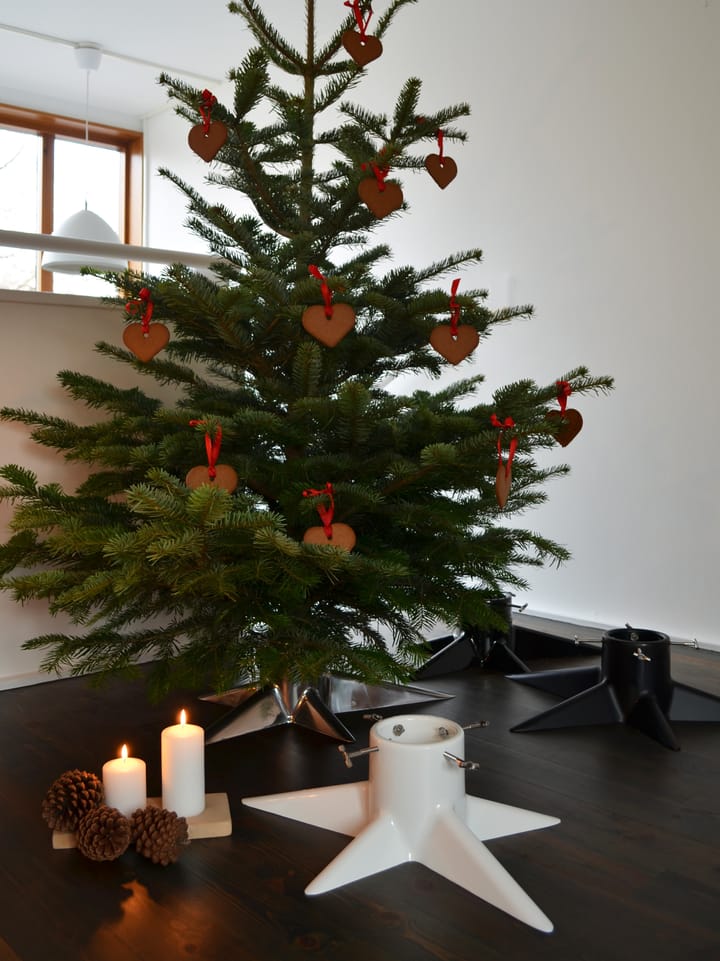 Julgransfot, Polerad aluminium Born In Sweden