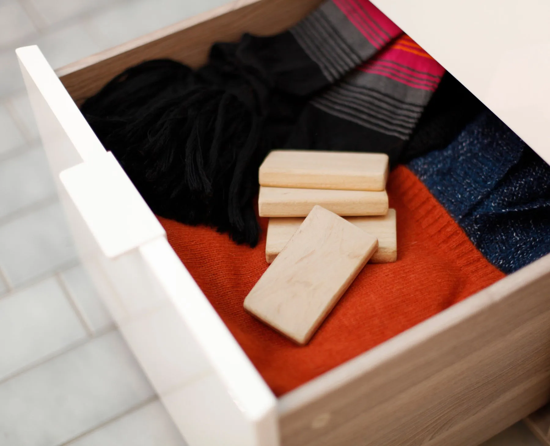 Bosign doftblock i vit cederträ, 4-pack Bosign