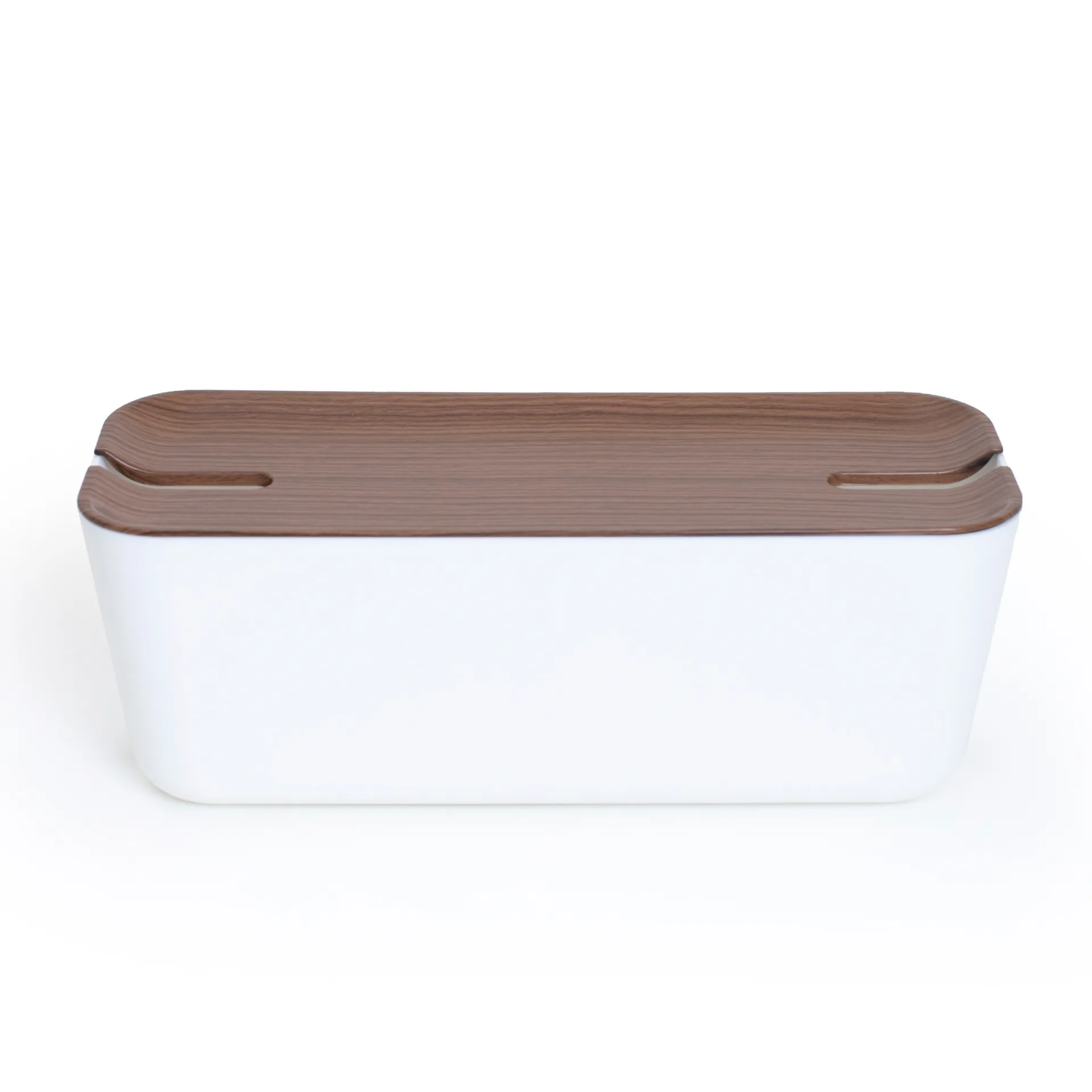 Cable Organiser XL, Mörk trädekor Bosign