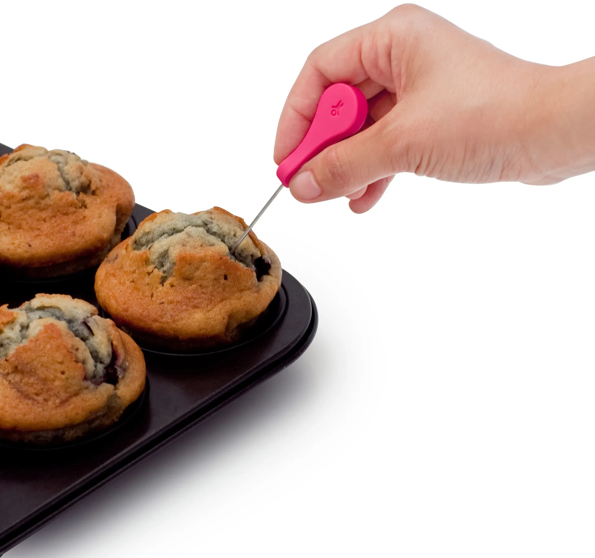 Cake Tester potatissticka självstående, Vit Bosign