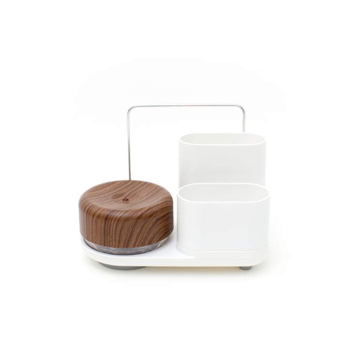 Do-Dish Caddy PLUS diskmedelspump med förvaring - Mörkt trä - Bosign