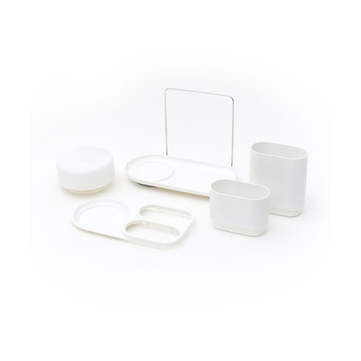 Do-Dish Caddy PLUS diskmedelspump med förvaring, Mörkt trä Bosign