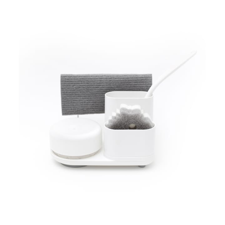 Do-Dish Caddy PLUS diskmedelspump med förvaring, Vit Bosign