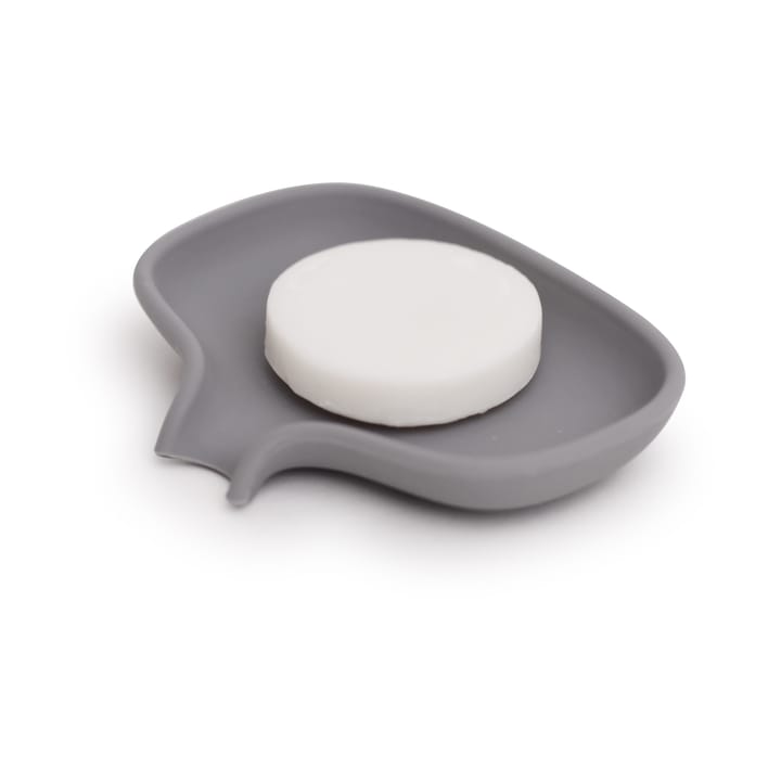 Soap Saver Flow tvålfat med avrinningspip small, Grå Bosign