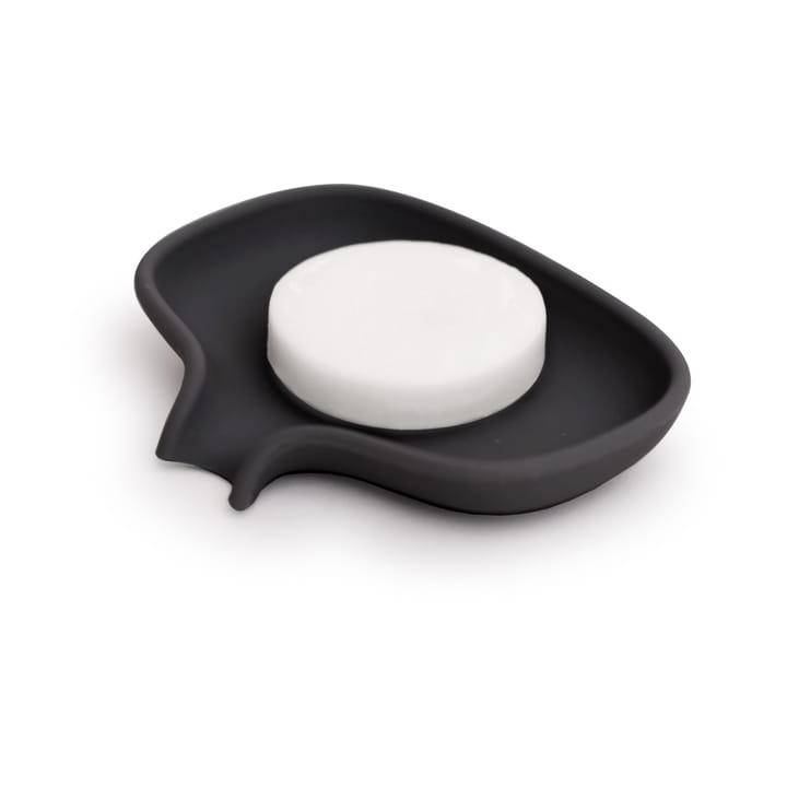 Soap Saver Flow tvålfat med avrinningspip small, Svart Bosign
