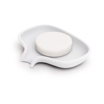 Soap Saver Flow tvålfat med avrinningspip small - Vit - Bosign