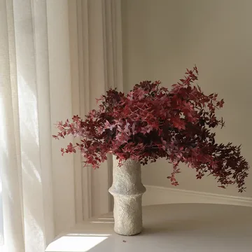 Burgundy Maple Branch konstgjord bukett - 107 cm, 4 st - Botané