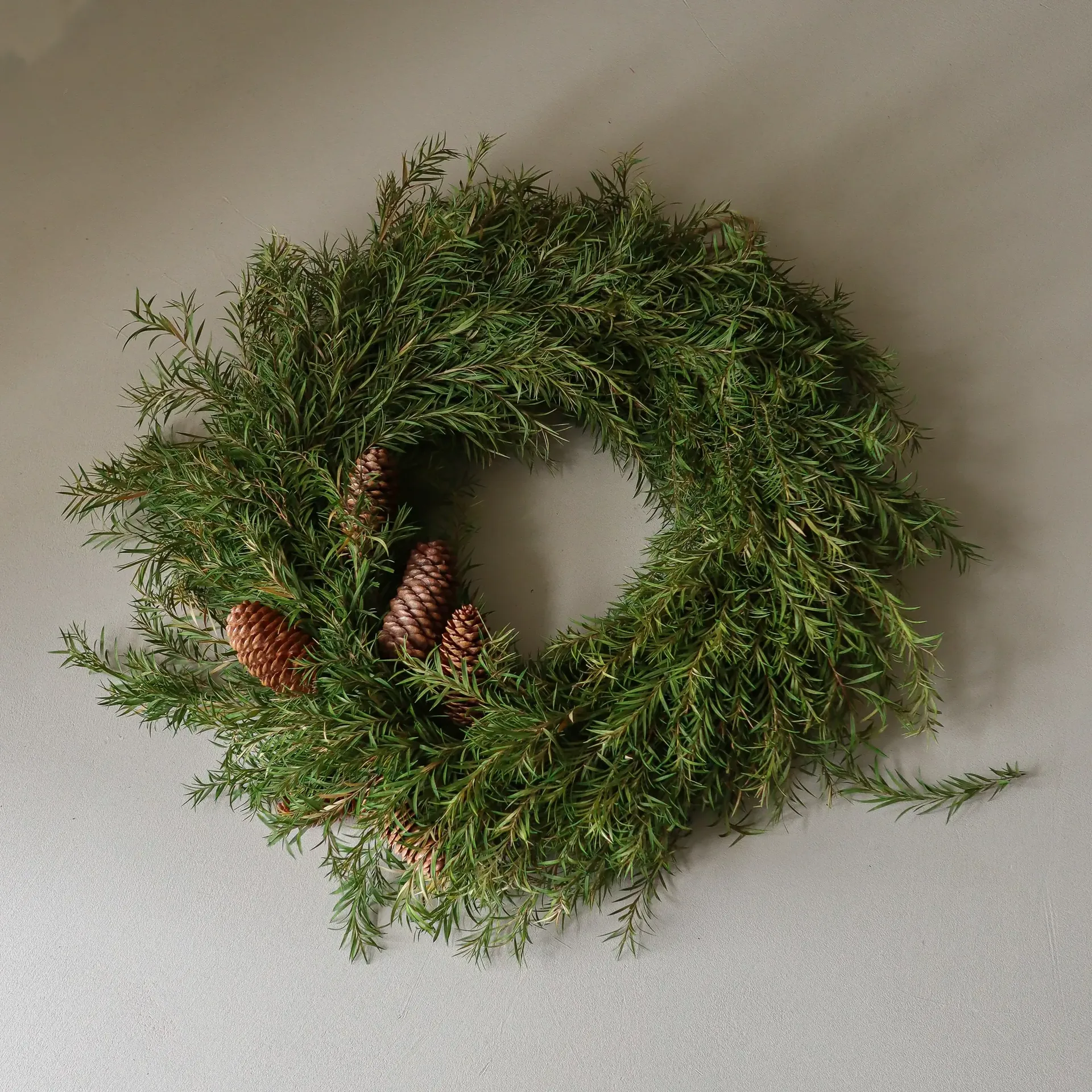 Evergreen Pine Wreath krans, Granris, Ø40 cm Botané
