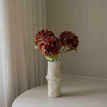 Hortensia konstgjord blomma - Deep burgundy, 60 cm, 1 st - Botané