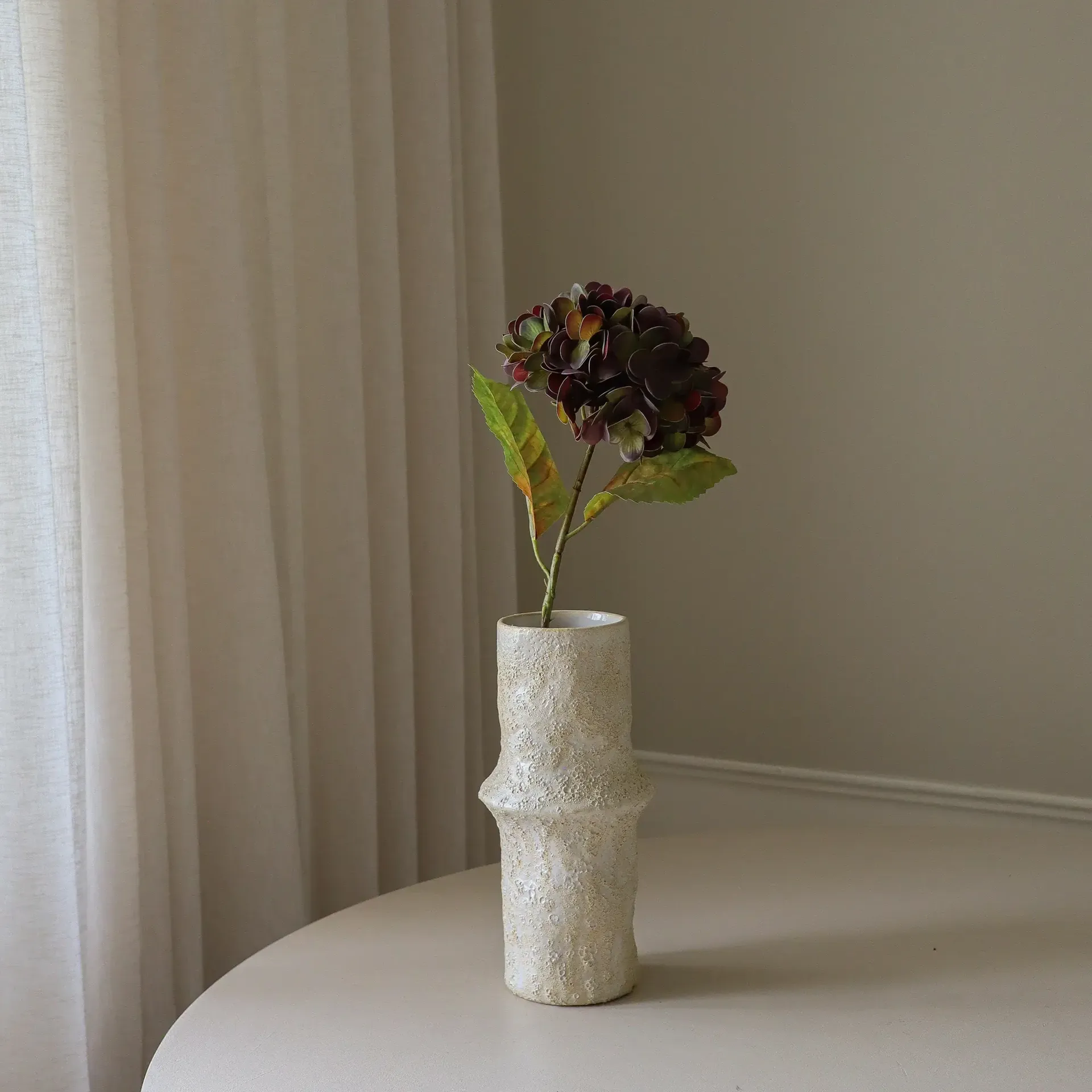 Hortensia konstgjord blomma, Muted purple, 60 cm, 1 st Botané