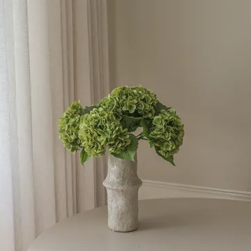 Hortensia konstgjord bukett - Moss green, 51 cm, 6 st - Botané
