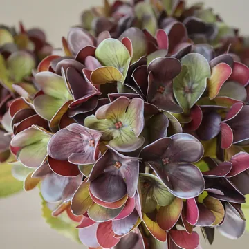 Hortensia konstgjord bukett - Muted purple, 60 cm, 6 st - Botané