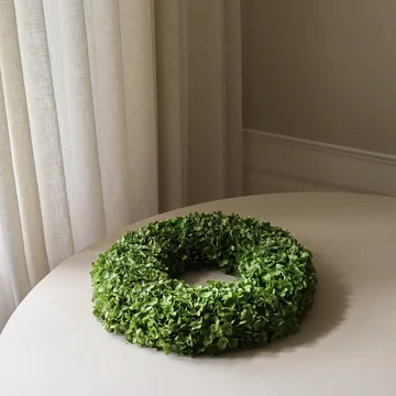 Hortensia Wreath blomkrans - Green, Ø40 cm - Botané