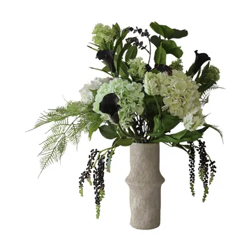 Moonlit Garden konstgjord bukett - Hortensia-papegojtulpan-kalla, 106 cm, 17 st - Botané