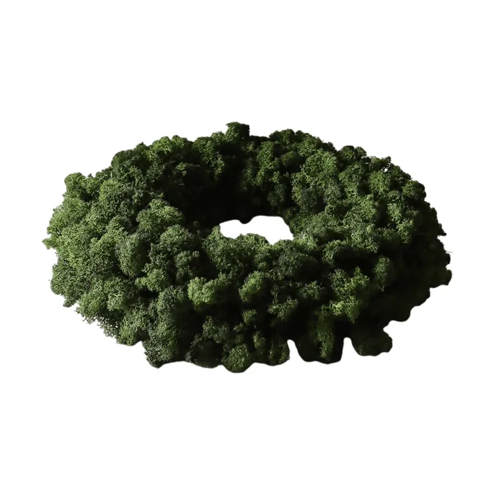 Moss Wreath mosskrans - Green, Ø40 cm - Botané