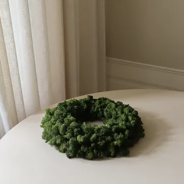 Moss Wreath mosskrans - Green, Ø40 cm - Botané