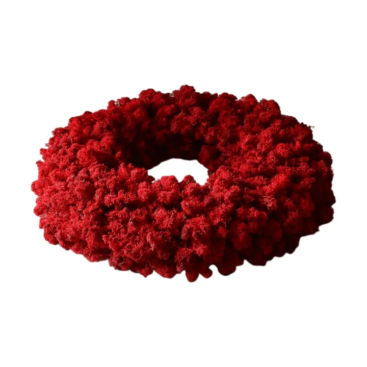 Moss Wreath mosskrans - Red, Ø40 cm - Botané
