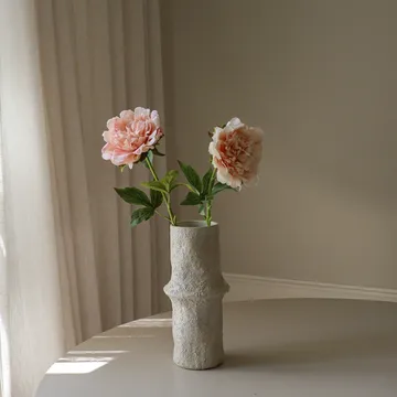 Pion konstgjord blomma - Light pink, 56 cm, 1 st - Botané