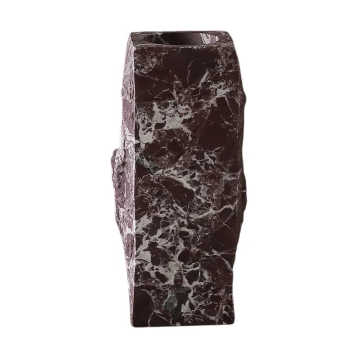 Rosso Levanto Edge marmorvas - Small, 25 cm - Botané
