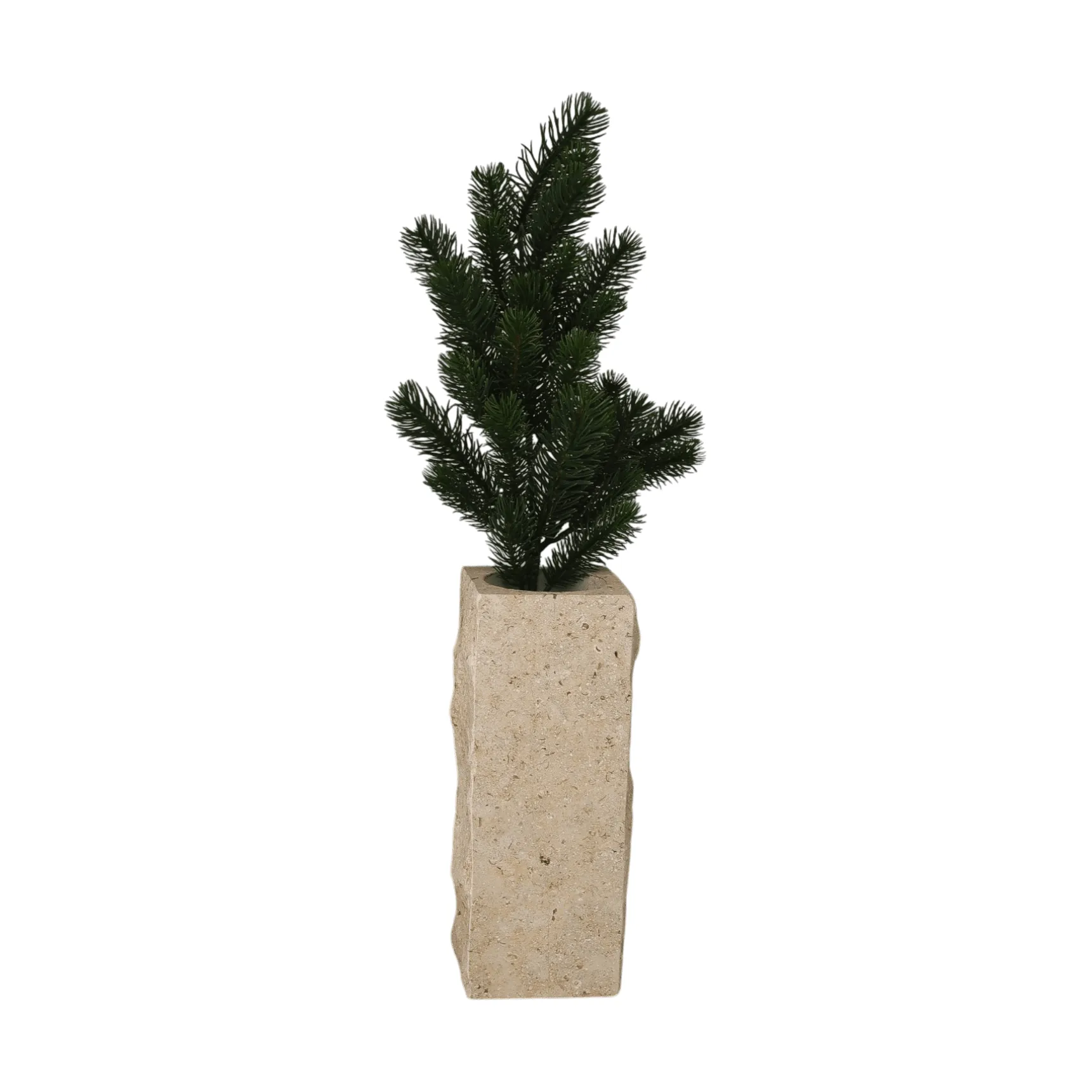 Tallkvist konstgjord växt, Grön, 65 cm Botané