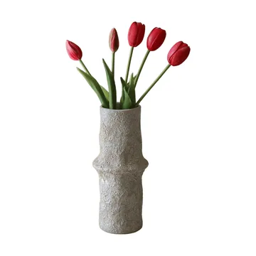 Tulpaner konstgjord bukett - Light red, 5 st - Botané