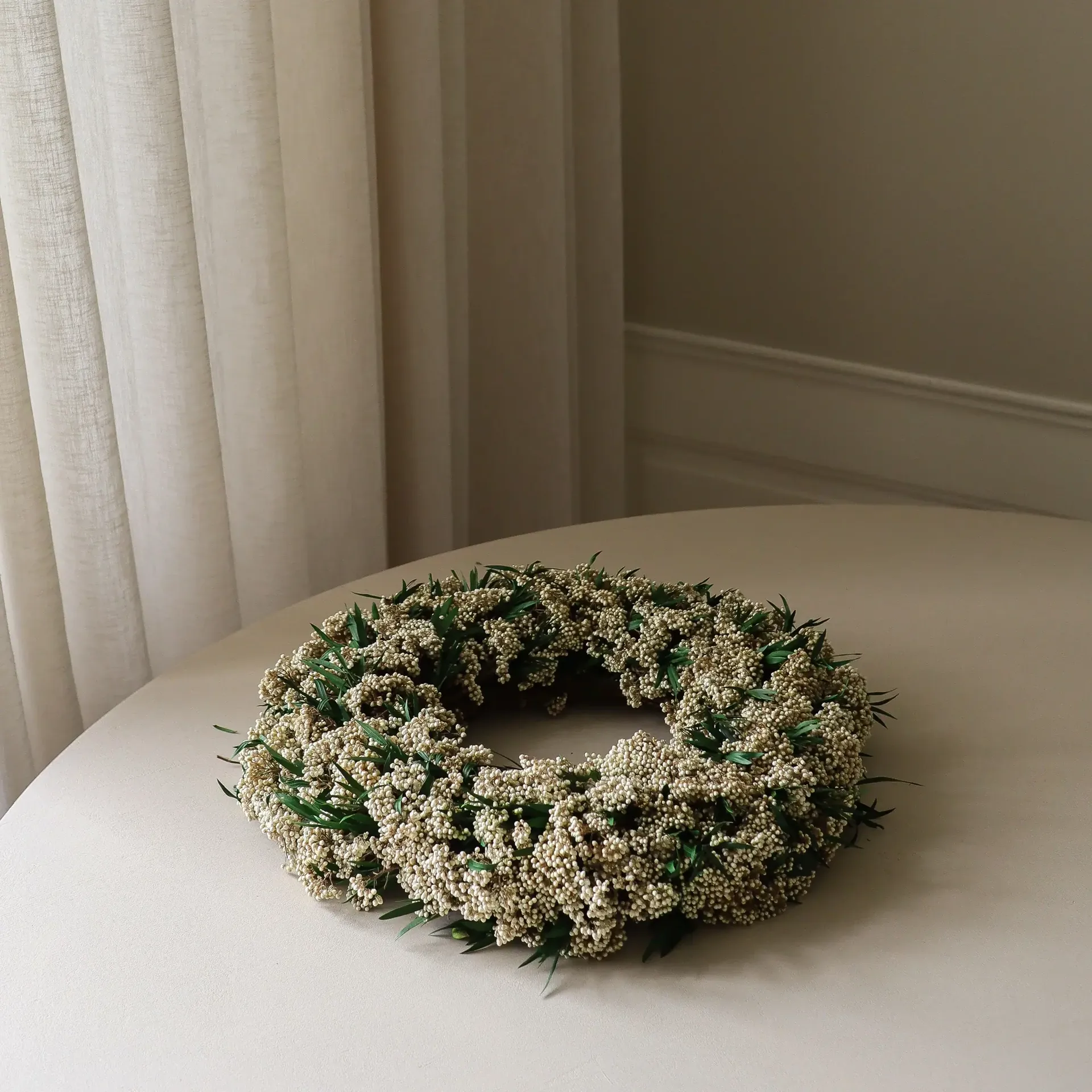 Whisper Meadow Wreath blomkrans, Risblomma, Ø40 cm Botané
