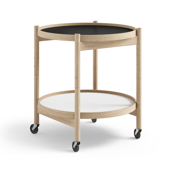 Bølling Tray Table model 50 rullbord - base, obehandlat ekstativ - Brdr. Krüger